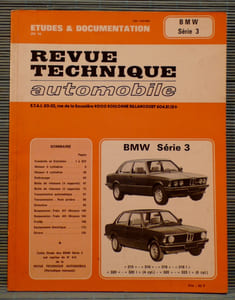REVUE TECHNIQUE AUTOMOBILE N° 4141 - B M W series 3