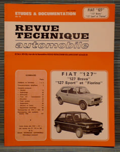REVUE TECHNIQUE AUTOMOBILE N° 3194 - Fiat 127 "Brava" "Sport" "Fiorino"