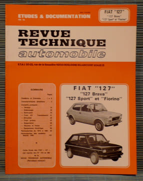 REVUE TECHNIQUE AUTOMOBILE N° 3194 - Fiat 127 "Brava" "Sport" "Fiorino". Collectif.
