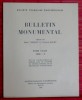 BULLETIN MONUMENTAL TOME CXXIV 1966 - 2. SOCIÉTÉ FRANÇAISE D'ARCHÉOLOGIE