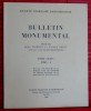 BULLETIN MONUMENTAL TOME CXXVI 1968 - 4. SOCIÉTÉ FRANÇAISE D'ARCHÉOLOGIE