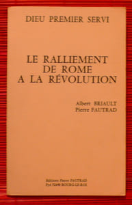 LE RALLIEMENT DE ROME A LA RÉVOLUTION