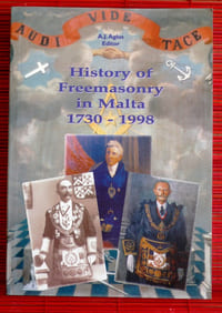 HISTORY OF FREEMASONRY IN MALTA 1730 - 1998