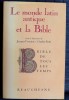 LE MONDE LATIN ANTIQUE ET LA BIBLE. FONTAINE, Jacques PIETRI, Charles