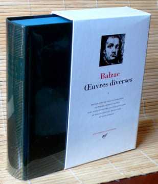 OEUVRES DIVERSES Tome I : Les cent contes drolatiques, Premiers essais (1818-1823). BALZAC