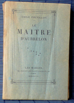 LE MAITRE D'AUBRELON. POUVILLON, Emile