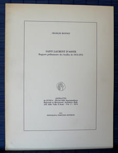 SAINT-LAURENT D'AOSTE : Rapport préliminaire de fouilles de 1972-1973