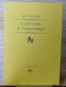 L'UNIVERSALITÉ DE L'HERMÉNEUTIQUE