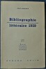 BIBLIOGRAPHIE LITTÉRAIRE 1959. RANCOEUR, René