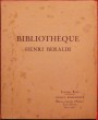 BIBLIOTHEQUE HENRI BERALDI
Catalogue de vente - Troisième partie - Epoque romantique.. CARTERET, Leopold - ADER, Etienne.
