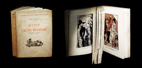 Scènes de la Vie de Bohème.. MURGER (Henri) - BERTY (Maurice, ill. de).
