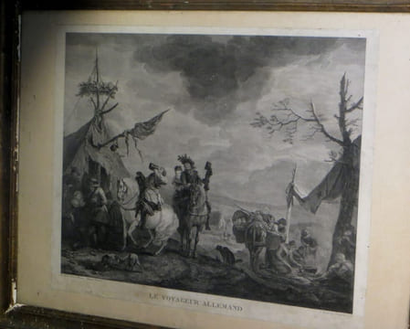 Le Voyageur allemand.. BAQUOY (Charles) - WOUWERMANS (ou WOUWERMANS Philipps, d'après).