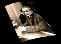 [Photographie originale figurant Balthus].