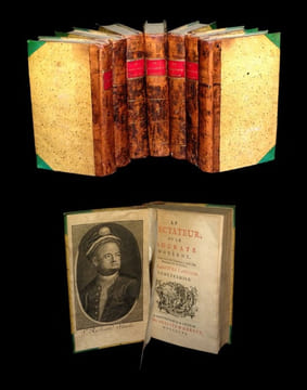Le Spectateur ou le Socrate moderne où l'on voit un portrait naïf des moeurs de ce siècle.. [sans auteur] - [STEELE (Richard)].