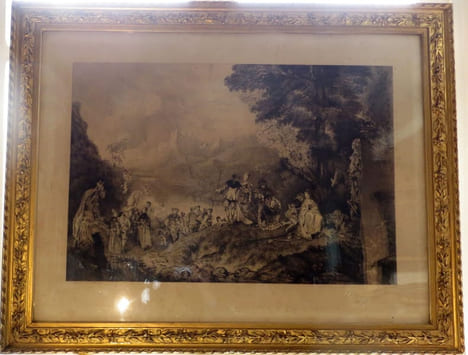 [Eau-forte :] Le Pèlerinage [ou L'Embarquement] pour Cythère.. CHAMPOLLION (Eugène-André, gravée par) - WATTEAU (Jean-Antoine, d'après).