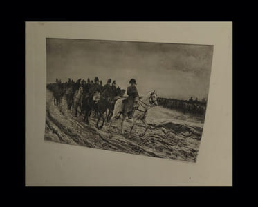 [Photogravure :] Napoléon durant la campagne de France (1814).