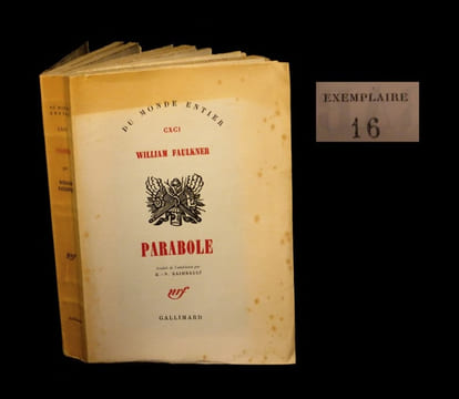 Parabole.. FAULKNER (William).