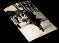 [Photographie originale figurant Jacques Audiberti].