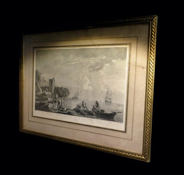 [Eau-forte :] Vue de Naples.. VERNET (Joseph) & LE BAS (Philippe).