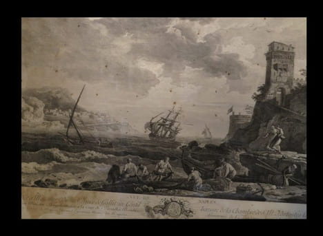 [Eau-forte :] Vue de Naples.. VERNET (Joseph) & LE BAS (Philippe).