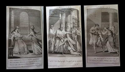 Théâtre complet de Jean Racine [comprenant :] La Thébaïde - Alexandre-le-Grand - Andromaque - Les Plaideurs - Britannicus - Bérénice - Bajazet - Mithridate - Iphigénie en Aulide - Phèdre - Esther - Athalie - Poésies diverses et attribuées - Extraits et traductions en prose.
