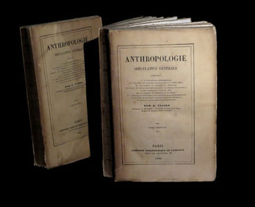 Anthropologie spéculative générale comprenant La Psychologie expérimentale en elle-même et ses rapports avec la Physiologie, L'Exposition et l'Examen des doctrines de Bichat, Cabanis, Maine de Biran, Bérard, Broussais, Magendie, Muller, etc.  sur le rapport du physique et du moral,  L'Analyse très détaillée et la critique de la Physiognomonie de Lavater et des Leçons de Phrénologie de Broussais enfin, la Psychologie rationnelle pure. 