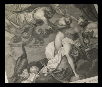 [Eau-forte] L'Alaitement [sic, L'Allaitement] d'Hercule.