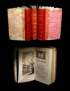 [Oeuvres, comprenant :] Annales (Règnes de Tibère et Caiüs Caligula, de Claude et Néron) - Histoire  (Règnes de Galba, Othon, Vitellius et Vespasien).