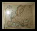 Carte d'Europe  dressée pour l'usage du Roy [sic] sur les itinéraires anciens et modernes et sur les routiers de mer assujettis aux observations ...