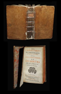Les Caractères de Théophraste   traduits du grec avec   Les Caractères ou les moeurs de ce siècle.