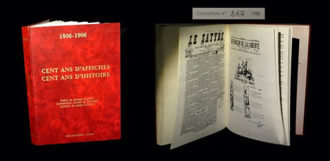1806 - 1906 - Cent ans d'affiches - Cent ans d'histoire (Collection Lucien Giteau).. WISMES (Armel de) - PAPON (Monique, Préf. de).
