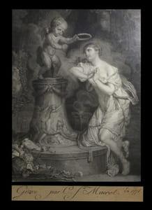 [Eau-forte :] L'Offrande à l'amour [ou La Prière à l'amour].