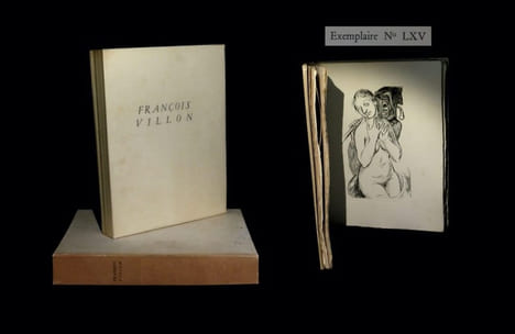 [Oeuvres :] Les Ballades du Testament - Poésies diverses et La Repue franche de Villon et de ses compagnons.. VILLON (François) -  BARTA (Laszlo, ill. ...