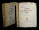 Journal de la France I & II (1939 - 1944).. FABRE-LUCE (Alfred).