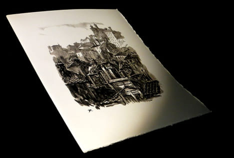 Lyon.. HERRIOT (Edouard) - AUBERT (René, lithographies originales de).