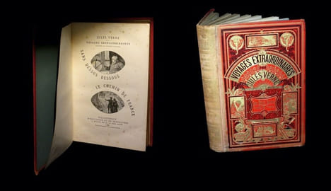 Voyages extraordinaires : Sans dessus dessous - Le Chemin de France.. VERNE (Jules).