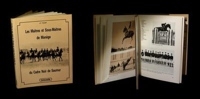 Les Maîtres et sous-maîtres de Manège du Cadre noir de Saumur.