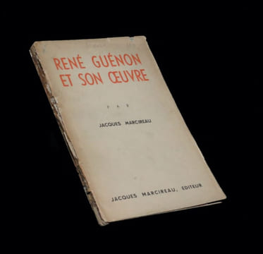 René Guénon et son oeuvre.. MARCIREAU (Jacques) - [GUENON (René)].