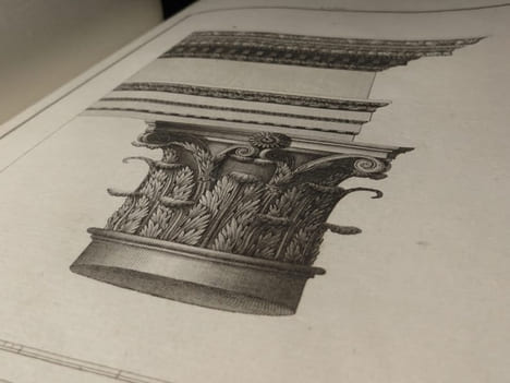 Les Thermes des Romains dessinées [sic] par André Palladio et publiées de nouveau avec quelques observations par Octave Bertotti Scamozzi d'après ...