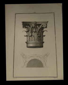 Les Thermes des Romains dessinées [sic] par André Palladio et publiées de nouveau avec quelques observations par Octave Bertotti Scamozzi d'après ...