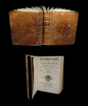 Dictionnaire de l'Académie françoise [sic, française].. [collectif].