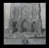 [Eau-forte  ainsi légendée :] Elévation du grand portail de l'Eglise métropolitaine de Reims.. GENTILLASTRE (ou GENTILLATRE Jacobus / Jacques, ...