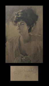 [Lithographie :] ''Désir''.