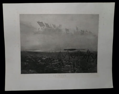 Le Rêve.. DETAILLE (Edouard, d'après).