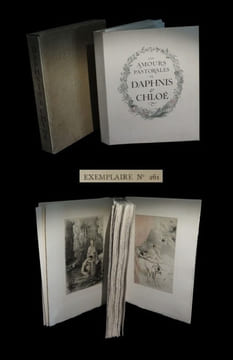 Les Amours pastorales  de Daphnis et Chloé.. LONGUS  - BECAT (Paul-Emile, ill. de).