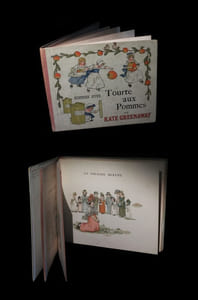 Histoire d'une tourte aux pommes.