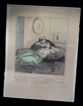 [Lithographie  avec rehauts à la gomme arabique].. BEAUMONT (Charles-Edouard de).