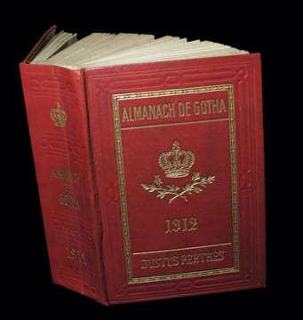 Almanach du Gotha 1912 - Annuaire généalogique, diplomatique et statistique.. [sans auteur].
