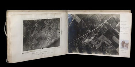 [Réunion de deux albums  recelant 345 photographies originales et un négatif]. [Photographies - Guerre 1914 - 1918].