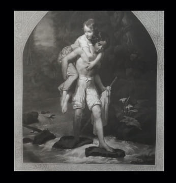 [Eau-forte :] Paul et Virginie.. SCHOPIN (Frédéric-Henri, d'après) - JAZET (Eugène, gravée par).